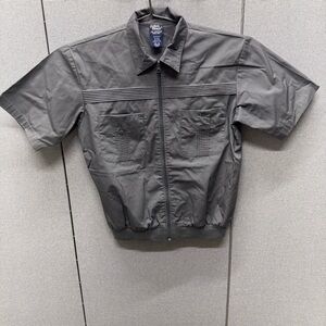 VTG John Blair Mens Full Zip Shirt